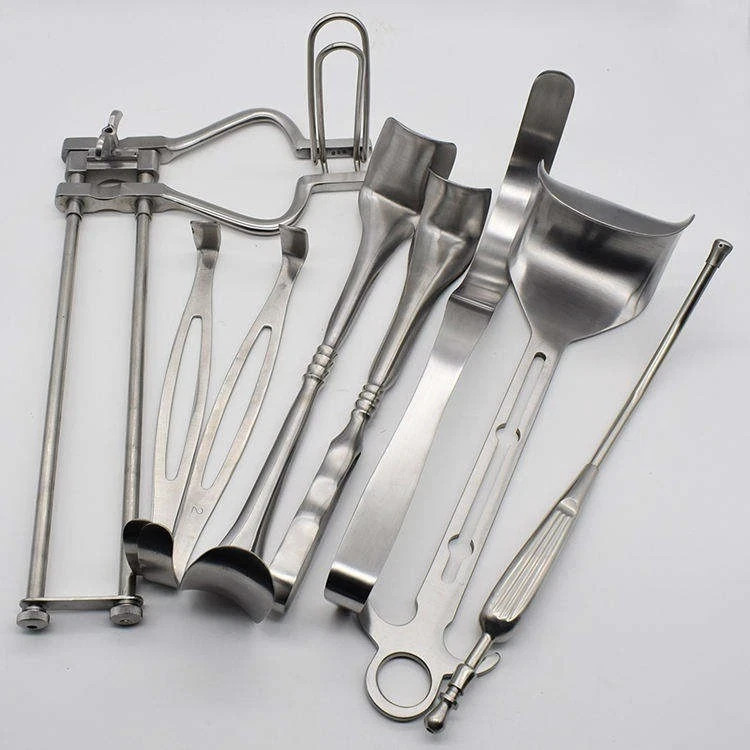 Basic Vagina Surgical Instrument Set 7 Pcs Kit Gynaecology Exam Instruments Set