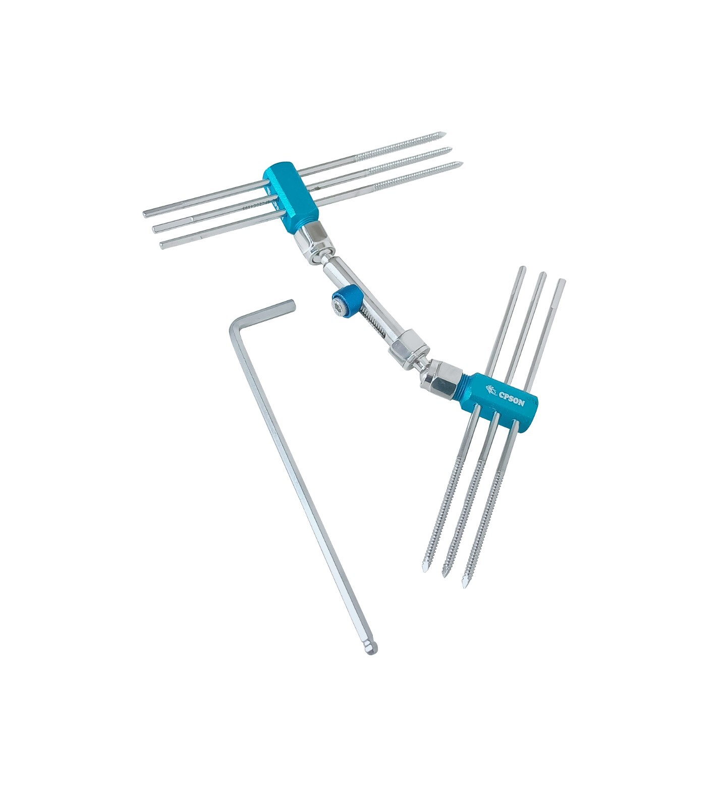 Veterinary Fracture Surgery Colles External Fixator 145mm Set with Allen Key
