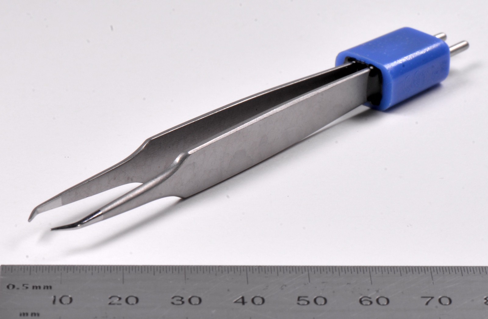 Codman #80-2967 Bipolar Forceps 3⅝” Standard Straight 0.5mm Tip USA Stainless