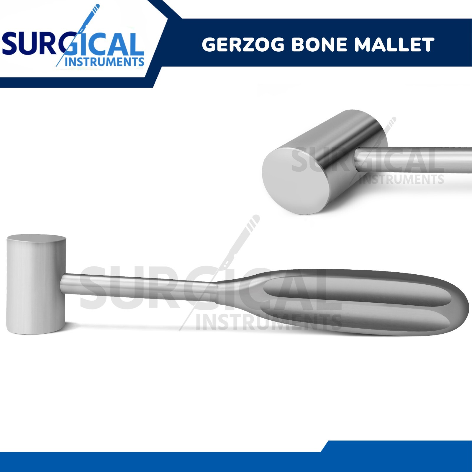 Gerzog Mallet 7.5″ Orthopedic Surgical Veterinary Instruments