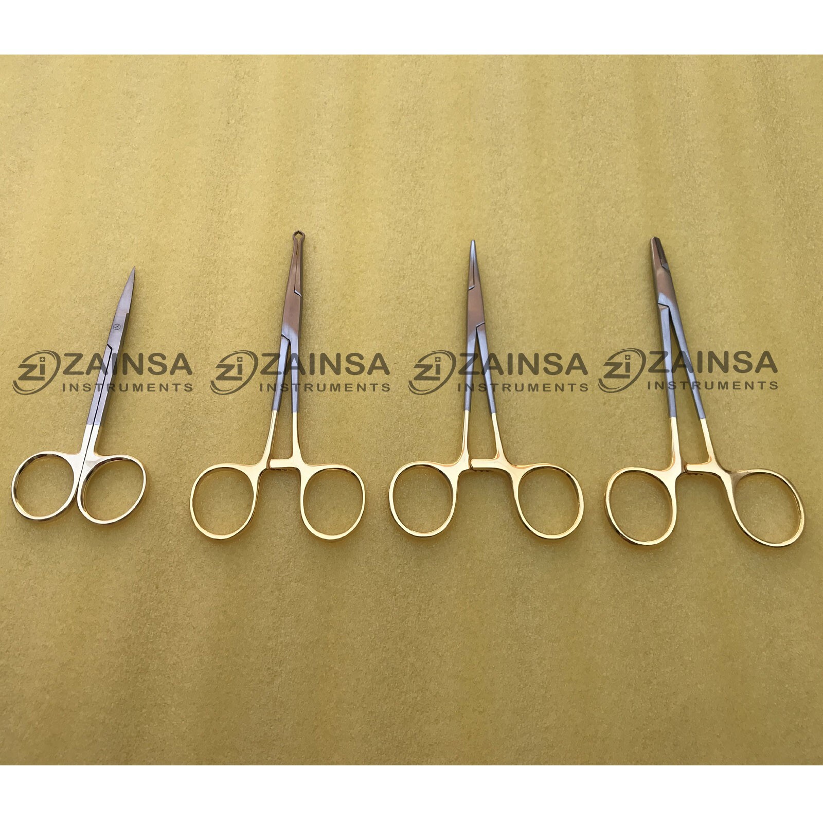 4 Piece German Sutureless Vasectomy Set, Needle Holder Set, Surgical Instruments