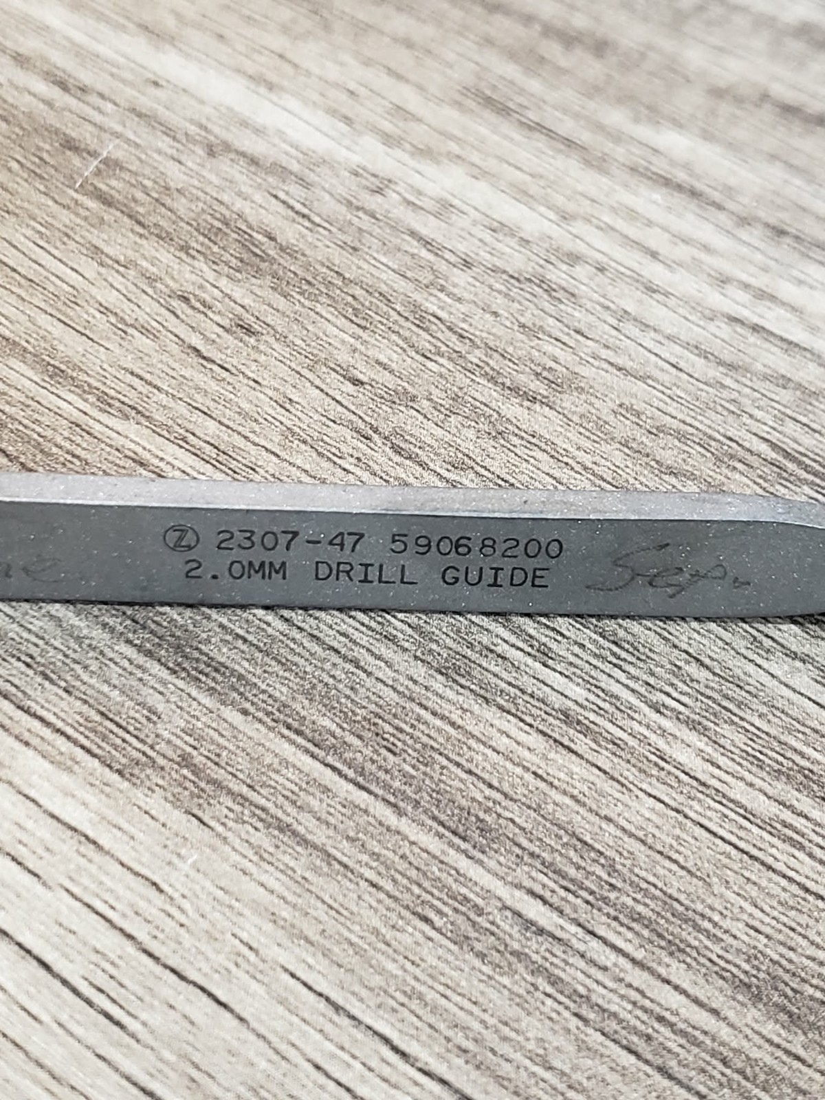 ZIMMER 2307-47 Surgical Orthopedic 2.0mm Dual Drill Guide