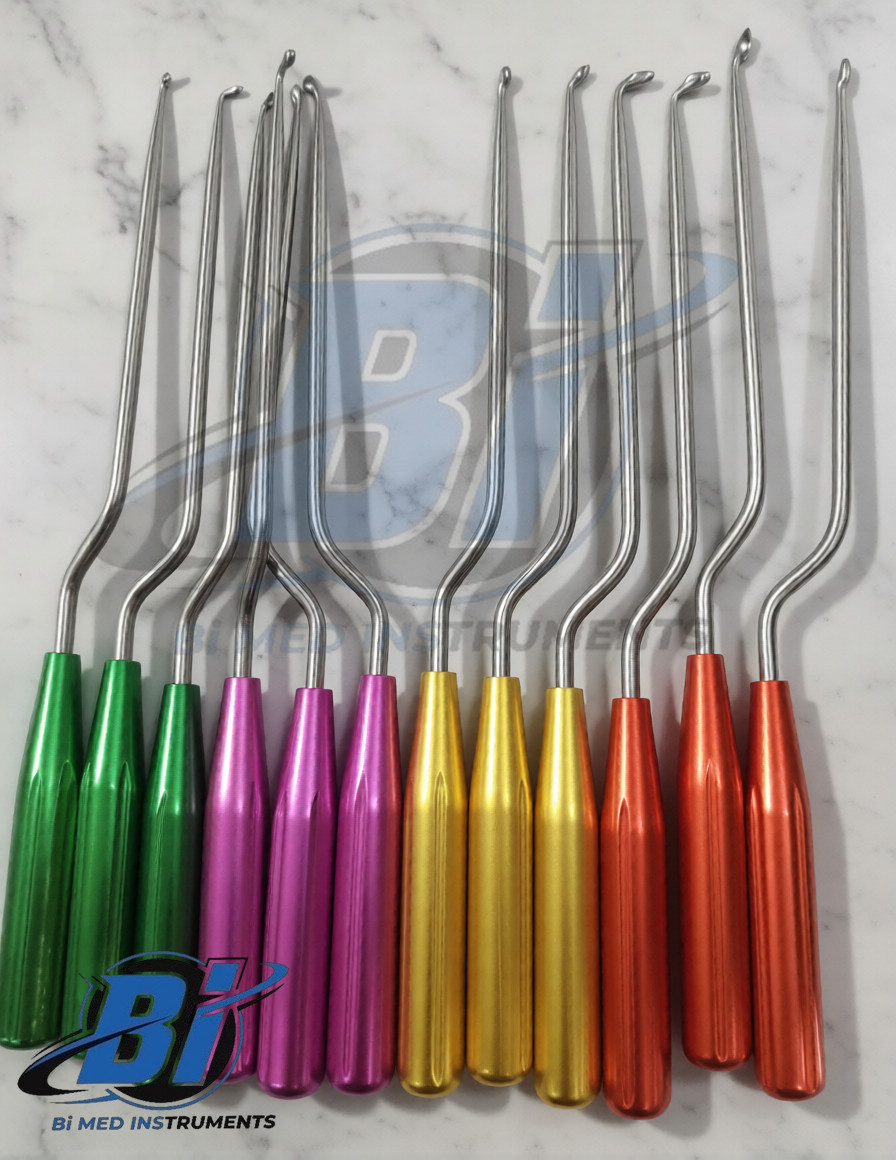 Bone Cervical Curettes Set Of 12 Pcs Spine Orthopedics Instruments