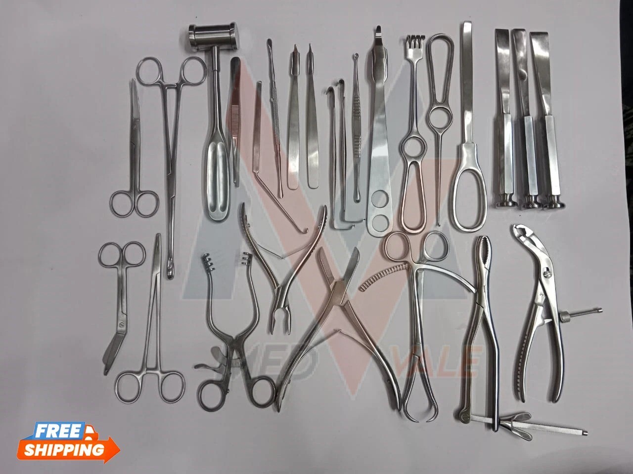 New Basic Orthopedic Surgery Set of 25 Pcs orthopedic intruments