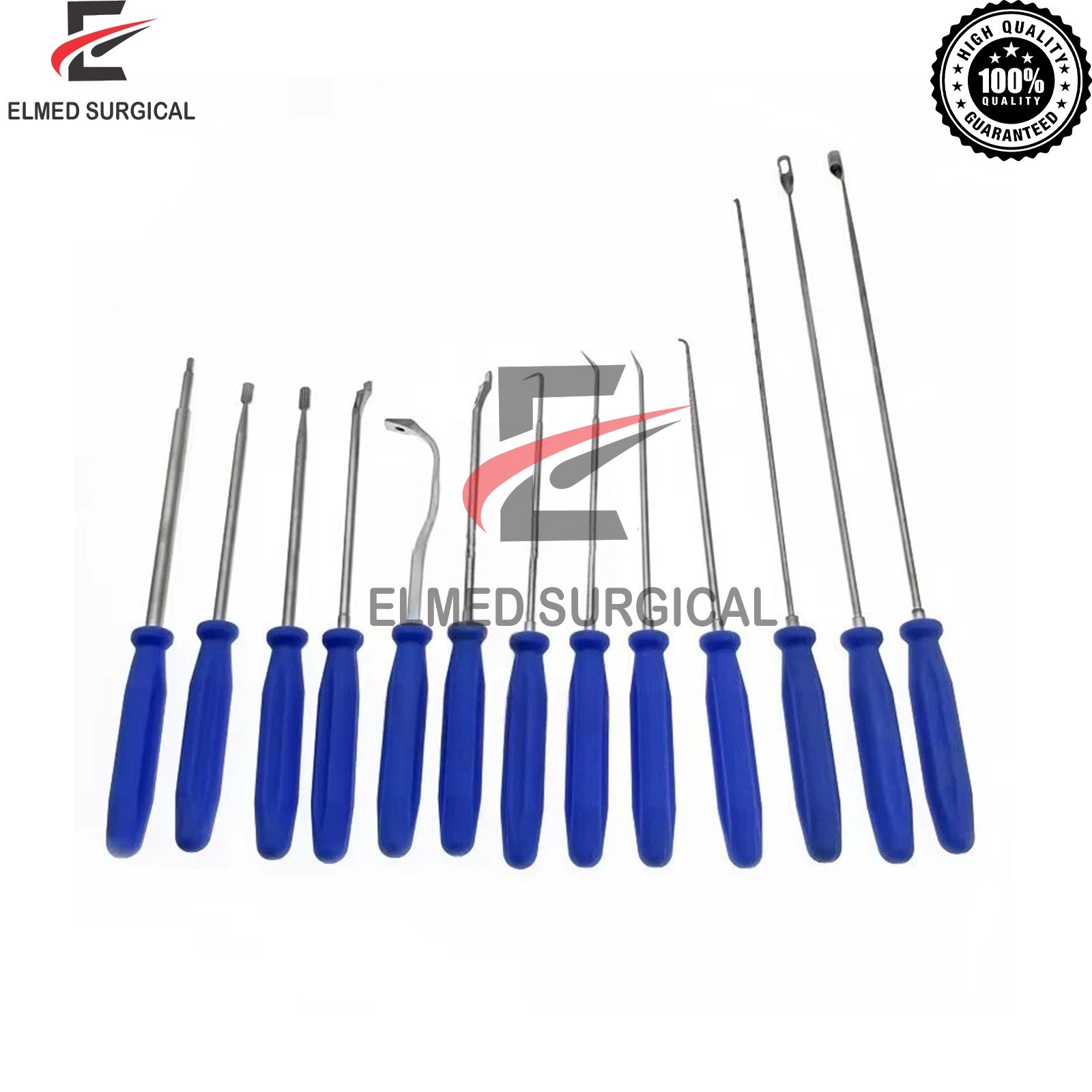 ACL PCL Reconstruction Bone files Knee Arthroscopy Instruments 13Pcs