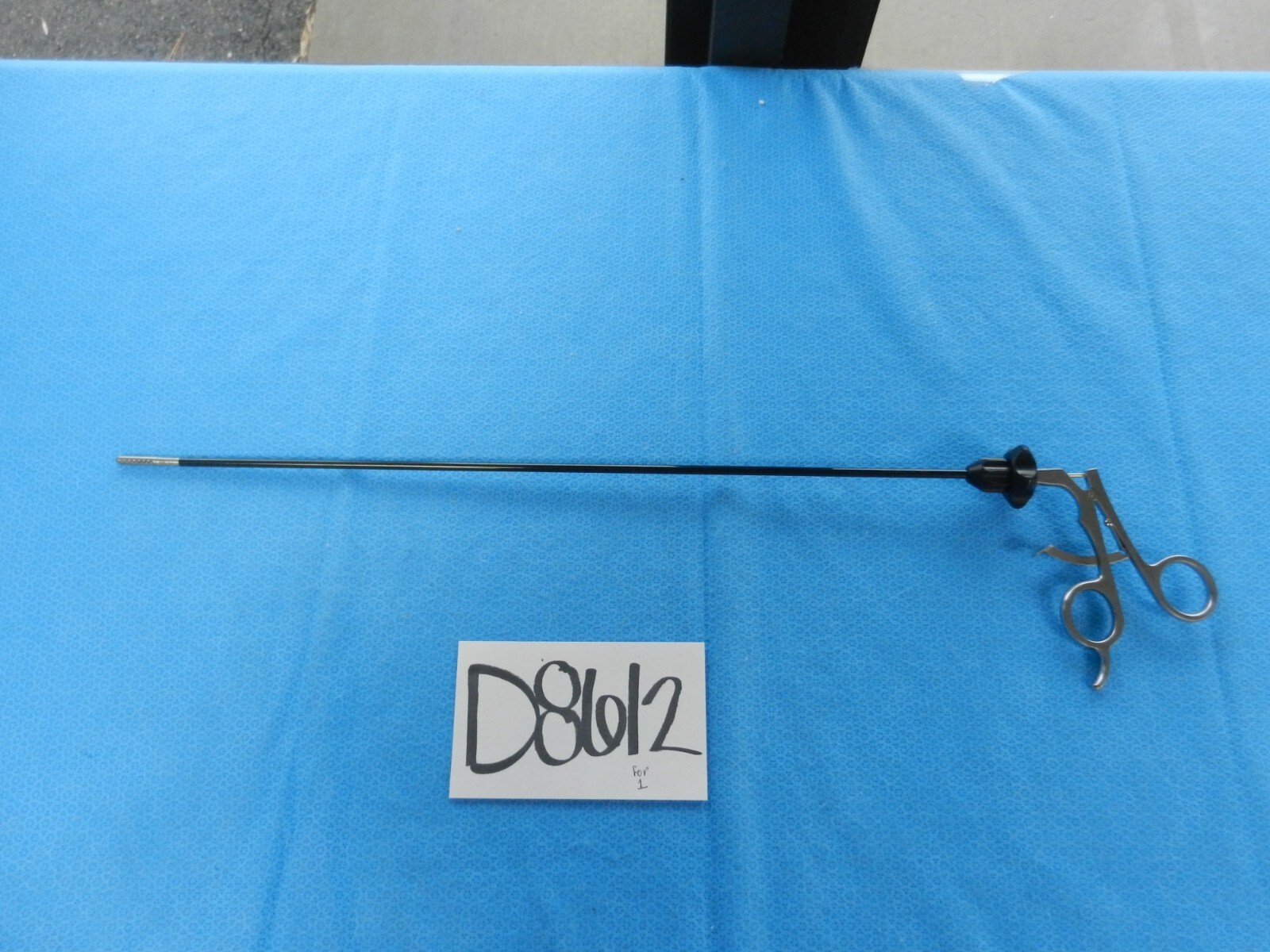 D8612 Elmed Surgical Long Beveled Edge Wave Grasper Forceps 5mm x 45cm 52155-32C