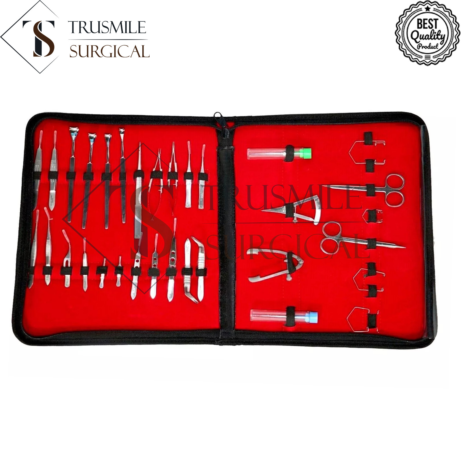 New 32pcs Set Ophthalmic Cataract Eye Micro Surgery Kit Surgical Instrument