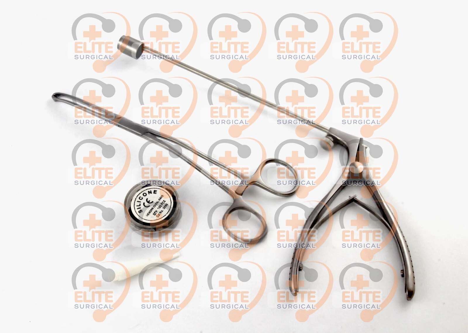 McGivney Hemorrhoidal Ligator Forceps Ring Bands 103 PCs Set