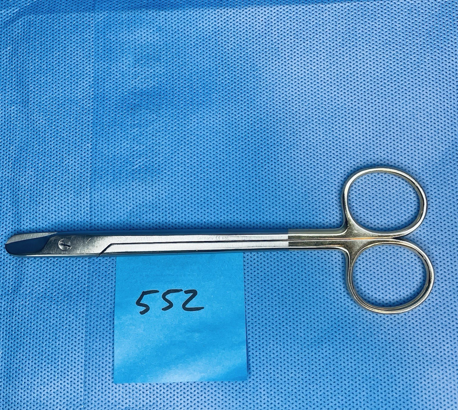 KLS Martin 11-996-16-07 TC Gold Wire Scissors 16cm Straight