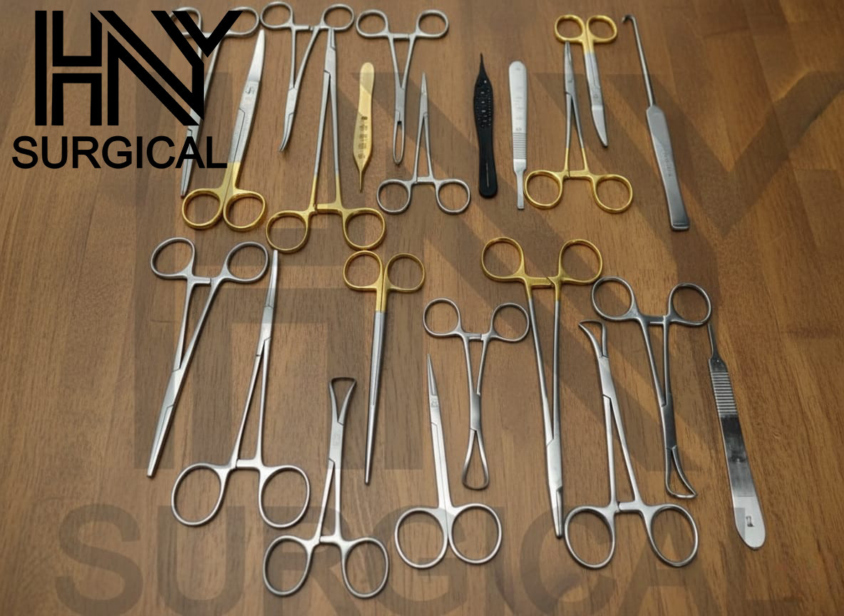 Basic General Surgery veterinary Stainless steet Set Of 22Pcs