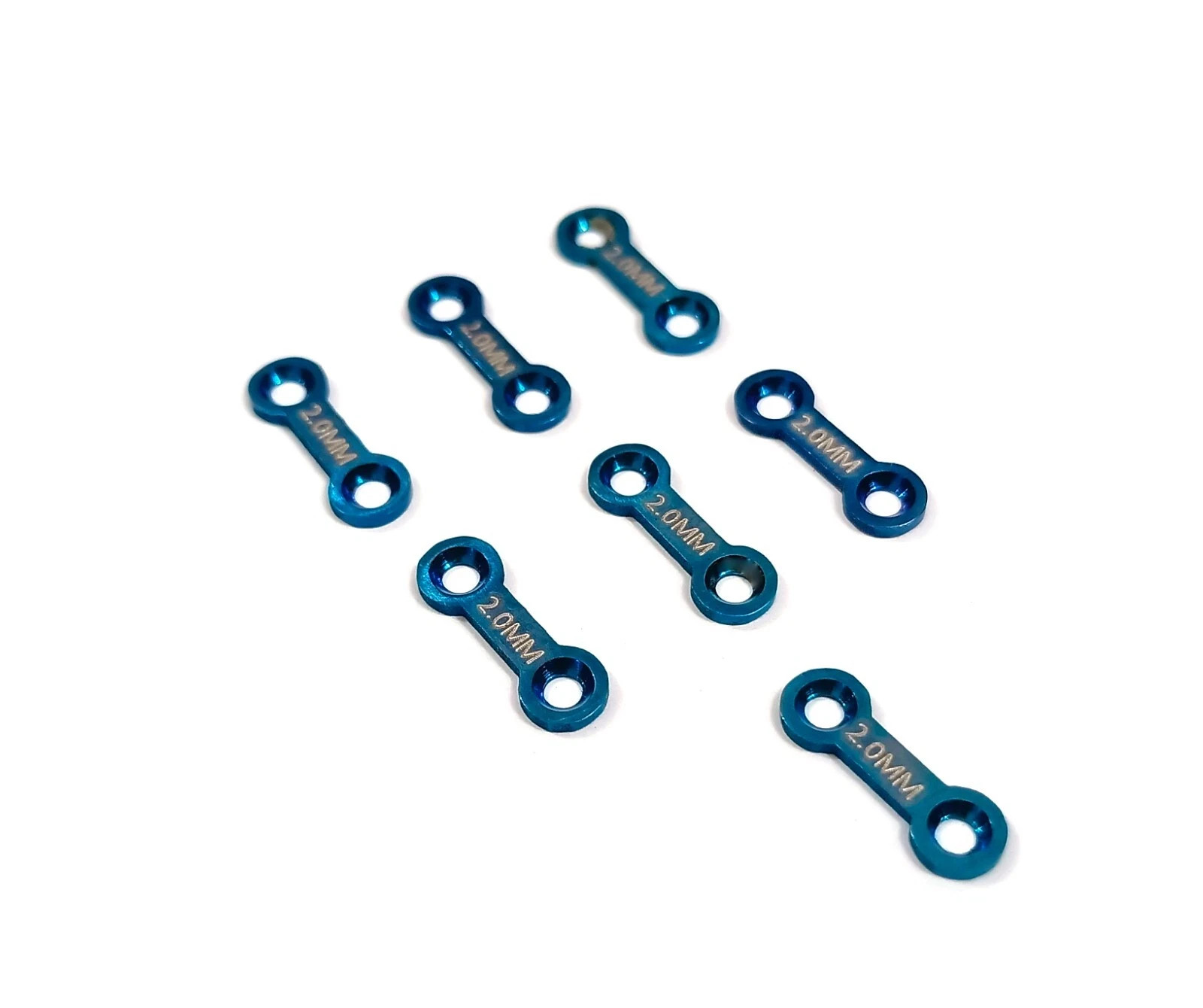 Veterinary Titanium Maxillofacial Adaption 2.0mm Mini Bone Plate set of 10pc