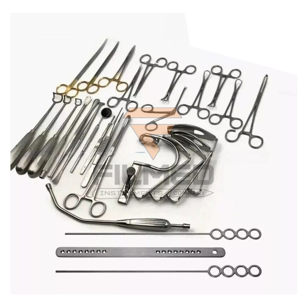 Tonsillectomy & Adenoidectomy 30 Pcs Kit Surgical Instrument Set with Box
