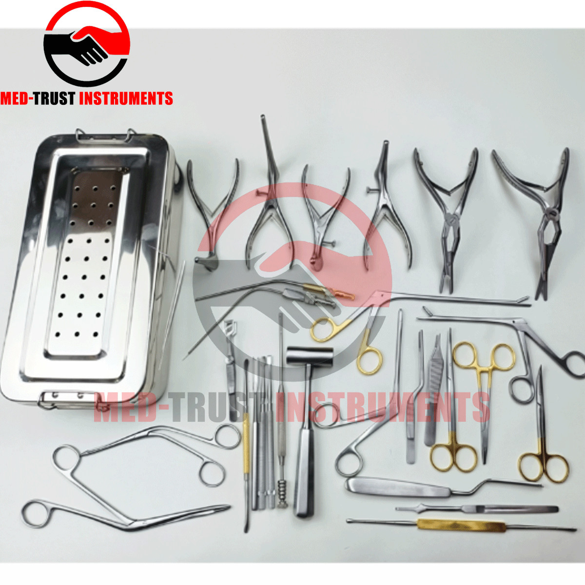 Septoplasty Instruments Set of 28 Pcs – Nasal Surgery Tool Set A+ German Quality