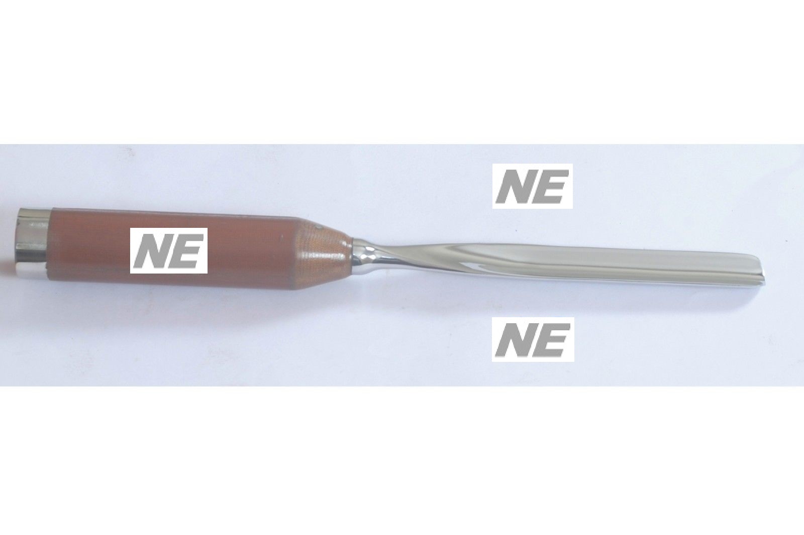 SS Stainless Steel Straight ORTHOPEDIC-Gouges with fiber handle Wide 10 mm