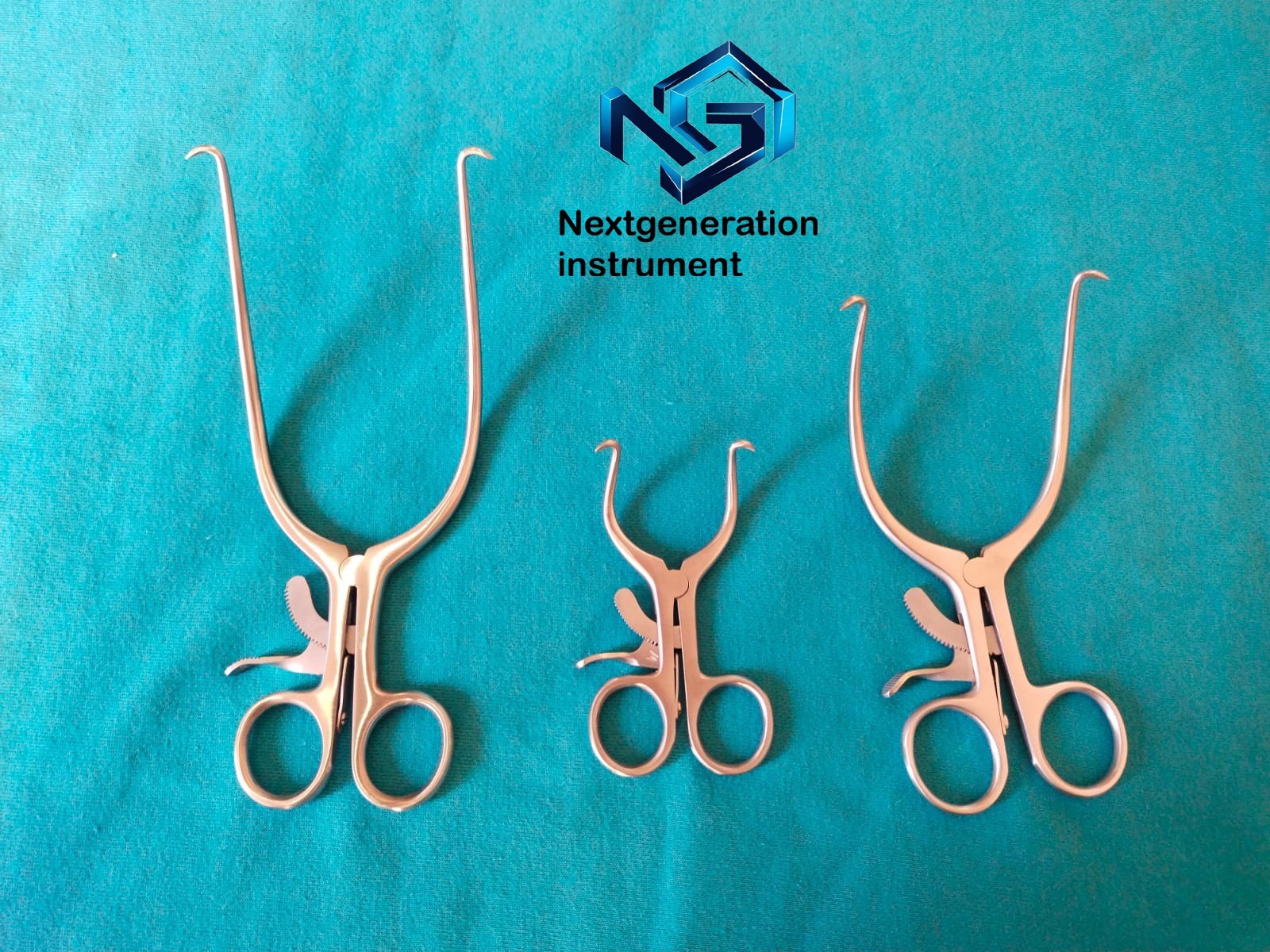 Veterinary Gelpi Retractors 3pc Set 3.5″ 5.5″ 7″ Sharp Surgical Instruments