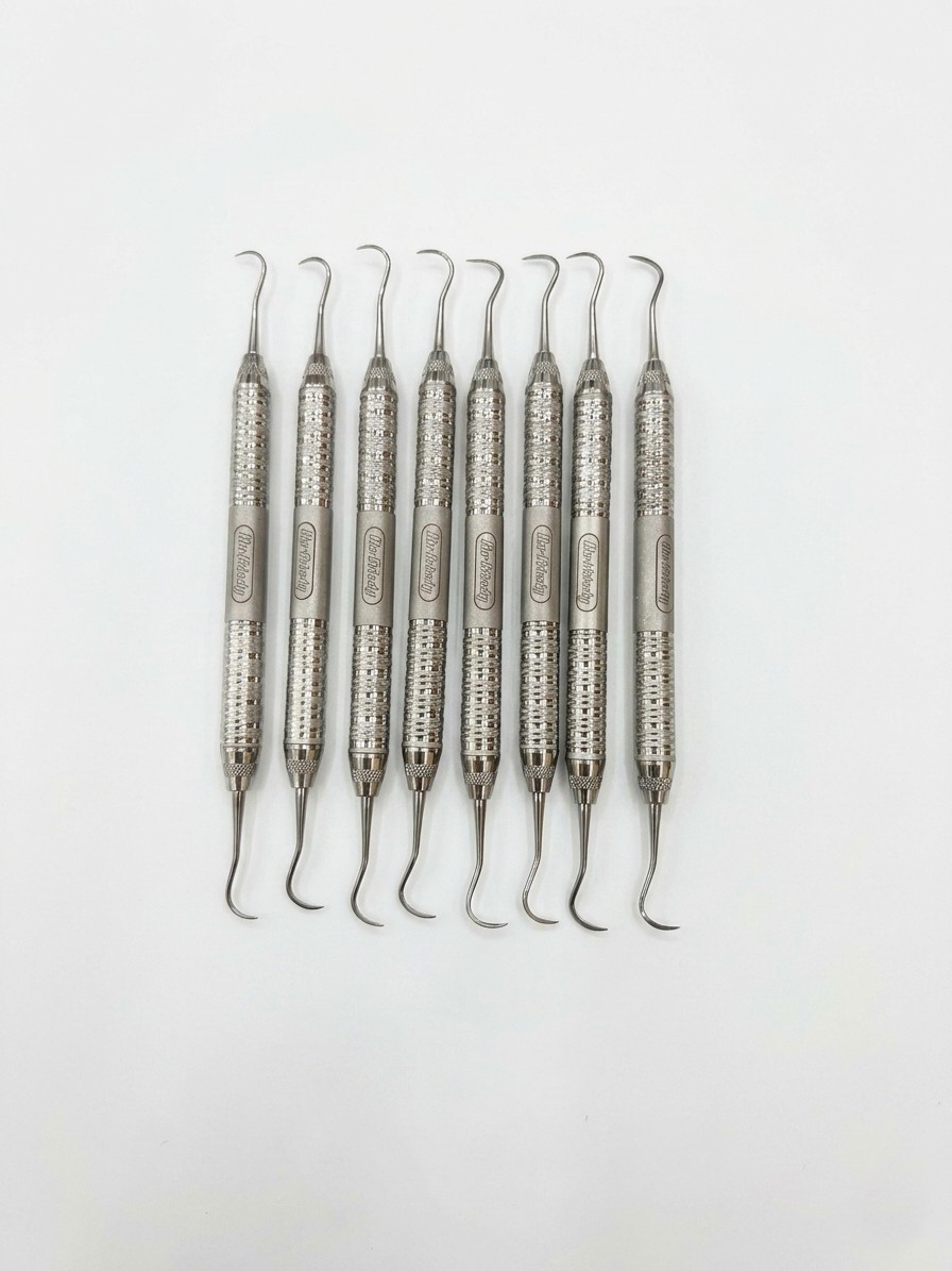 Hu-Friedy P2N6 Double End #Dental Probe Lot of 8 PCS