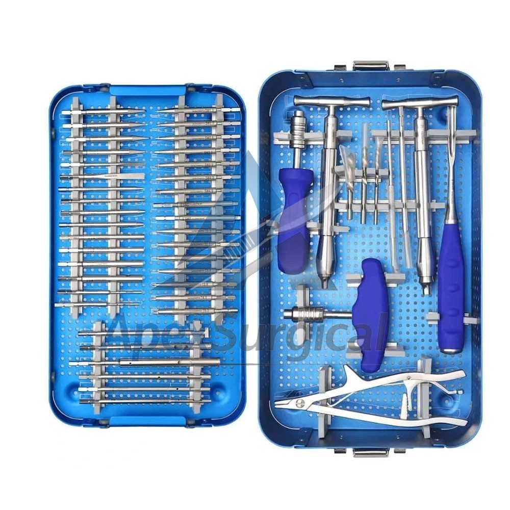 Broken Screw Removal Set Screw Extraction Surgical Instruments Orthopedic