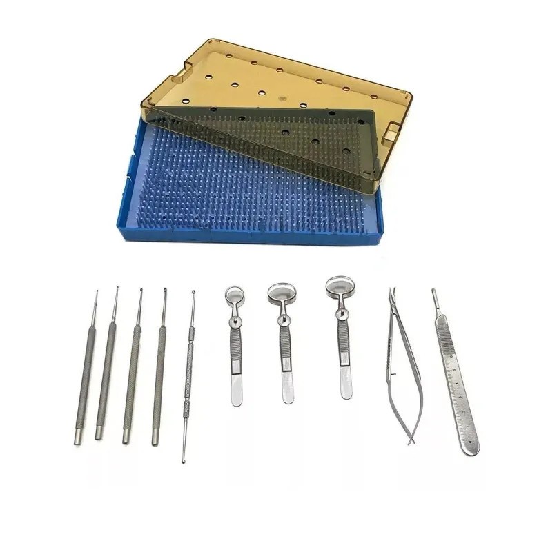 Precision Stainless Steel Metal Tool Kit with Storage Box Professional Multi-P