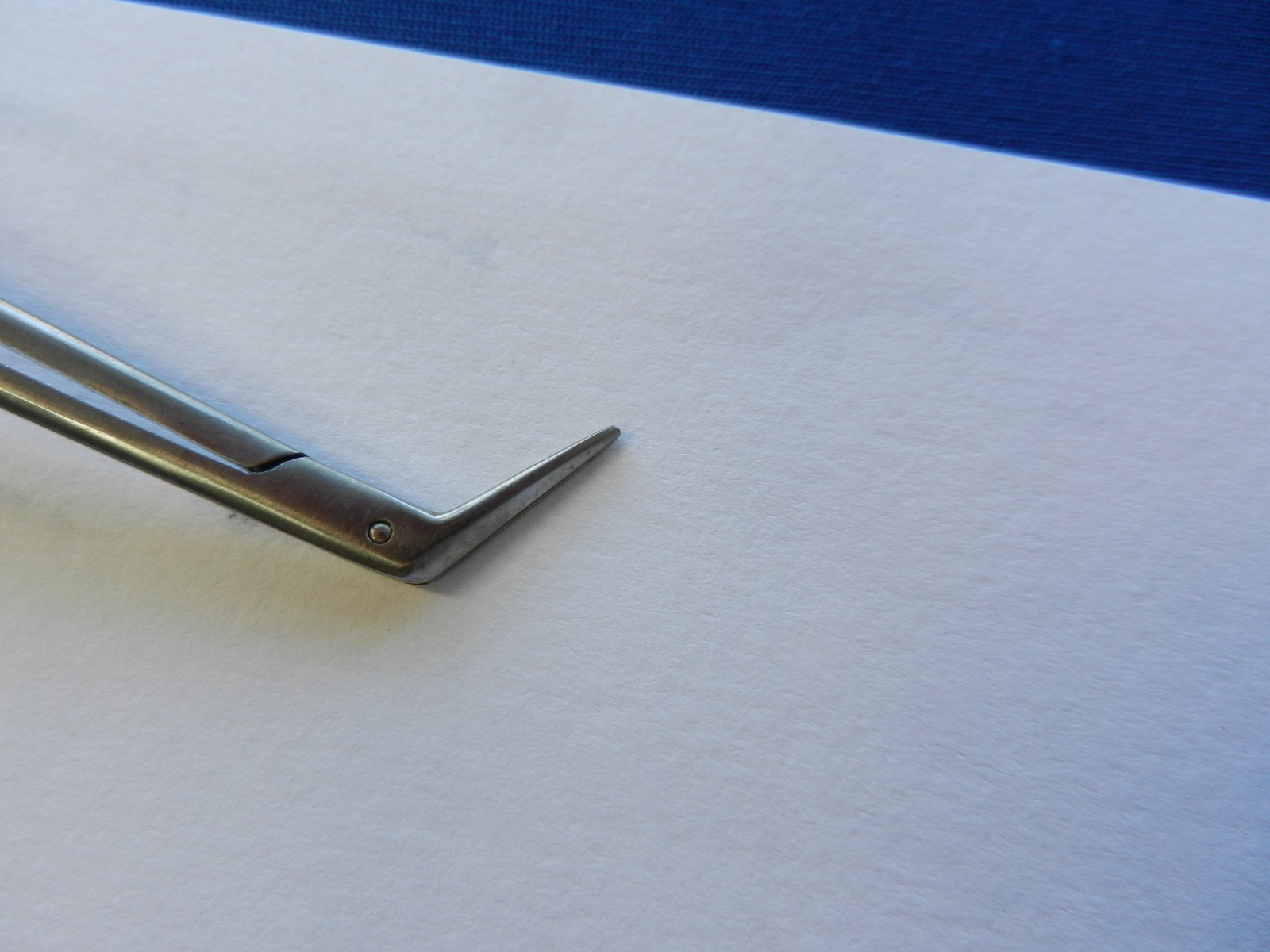 V. Mueller CH8690 Potts 60 Degree Angled Blunt Tip Scissors