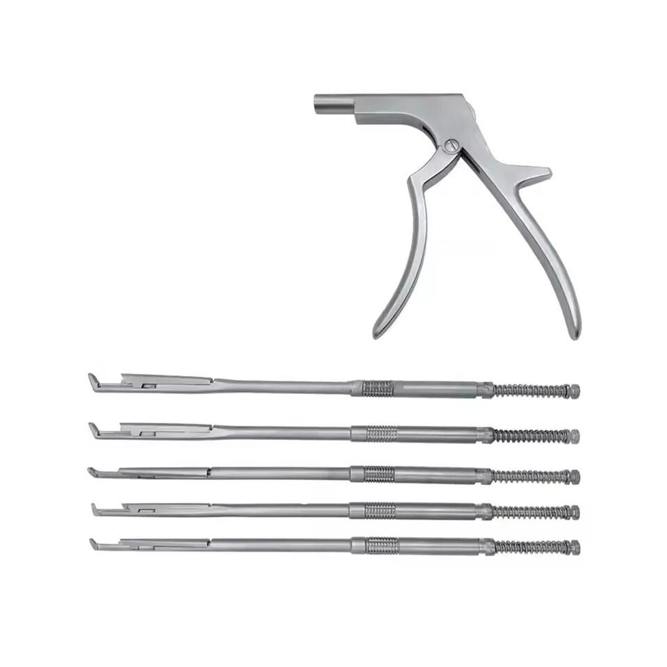 Interlaminar Kerrison Rotating Rongeur Set Spine Surgery Orthopedic Instruments