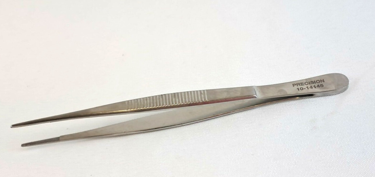 MSI Precision 10-14145 Dressing Forceps, Serrated 5.5 inch length