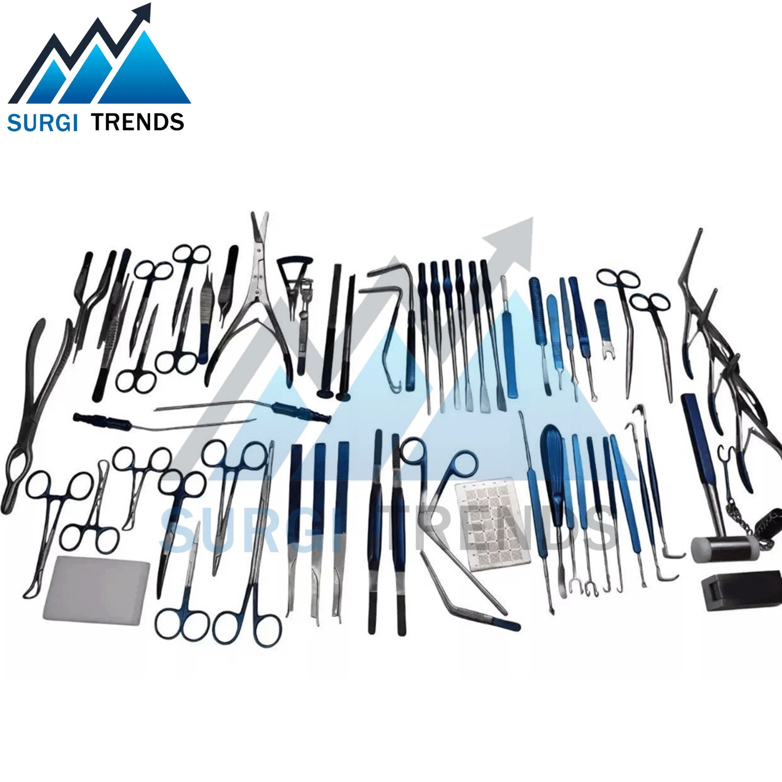 New Rhinoplasty Instruments Set Titanium Coated Nose Surgery Quality
