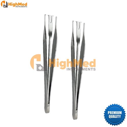 2 pcs Adson Insorb Forceps 12.5cm Double Point Plastic Surgical instruments