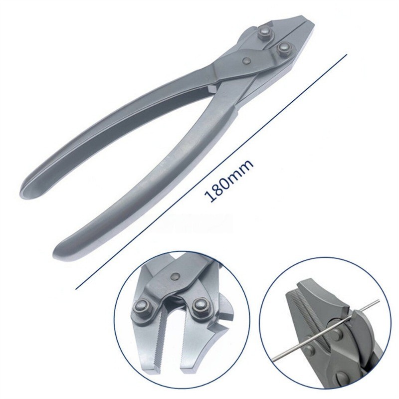Bone Kirschner Scissors Flat Nose Pliers Use for K Wire Cutter Orthopedic Tool