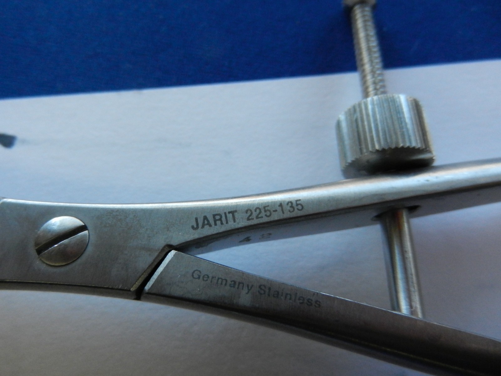Jarit 225-135 Orthopedic Curved Reduction Forceps with Speed Lock 17cm Length