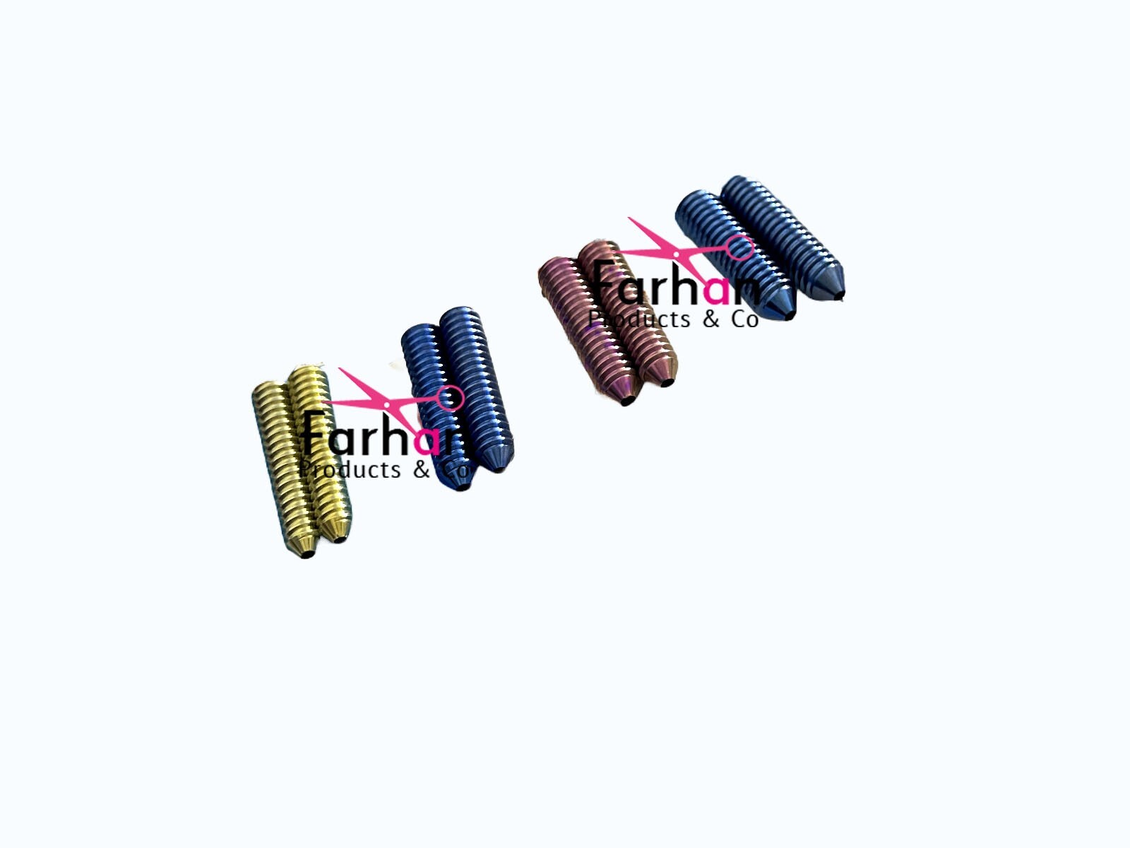 ACL Interference Screws Dia:7mm,8mm,9mm & 10mm Length 20 to 35mm, 49Pc Tt G5