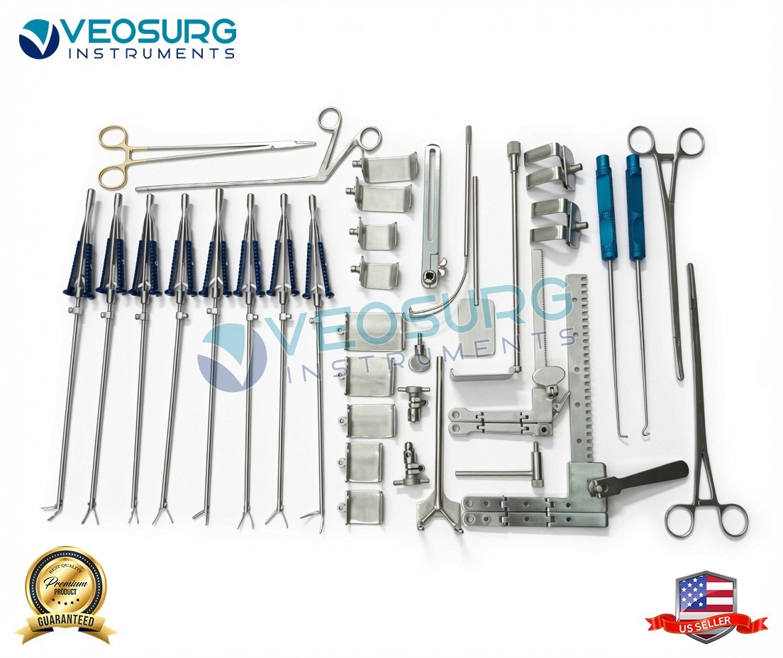 Valve XS Surgery Set Premium Quality Cardiac Surgical Instruments Set