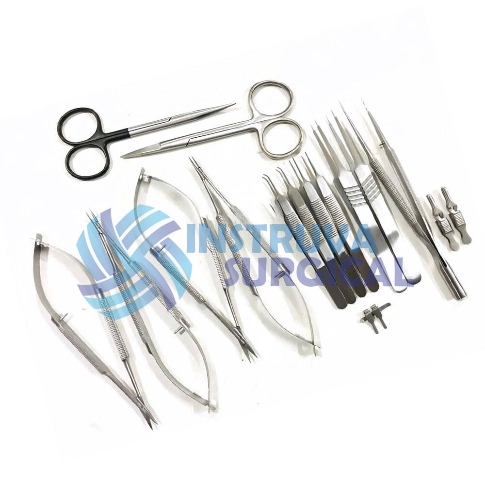 New Micro Hand Surgery Instrument Set Stainless Steel Surgical Kit With Case
