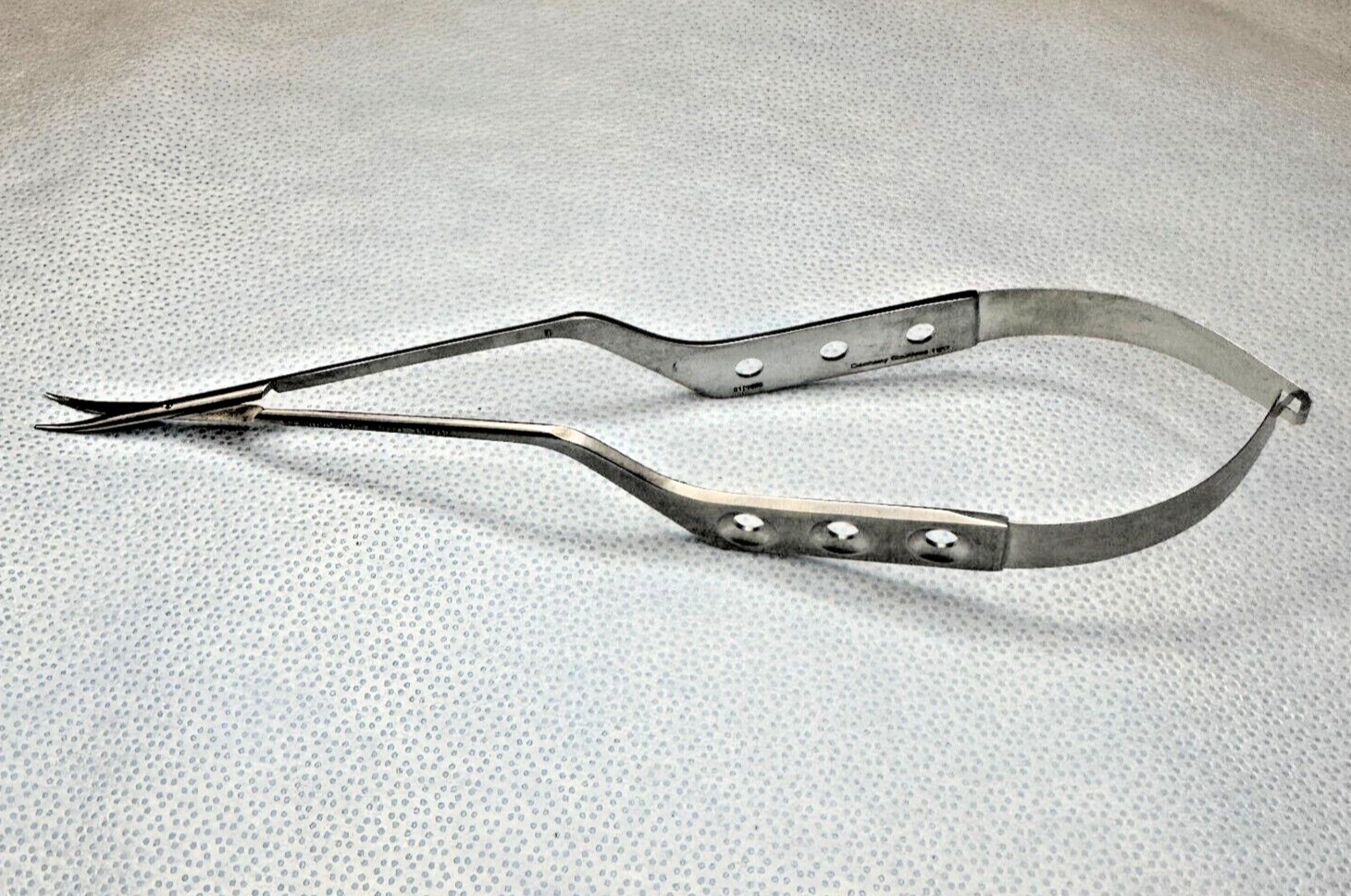 Symmetry Surgical 59-2321 Yasargil Micro Bayonet Scissors Curved 9″ 230mm