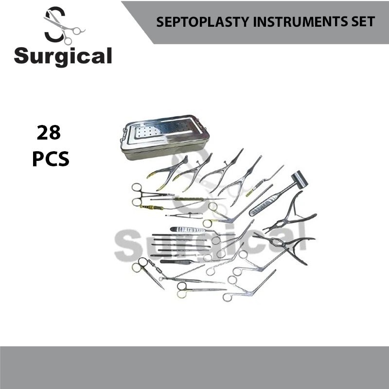 Septoplasty Instruments Set of 28 Pcs – Nasal Surgery Tool Set A+ German Quality