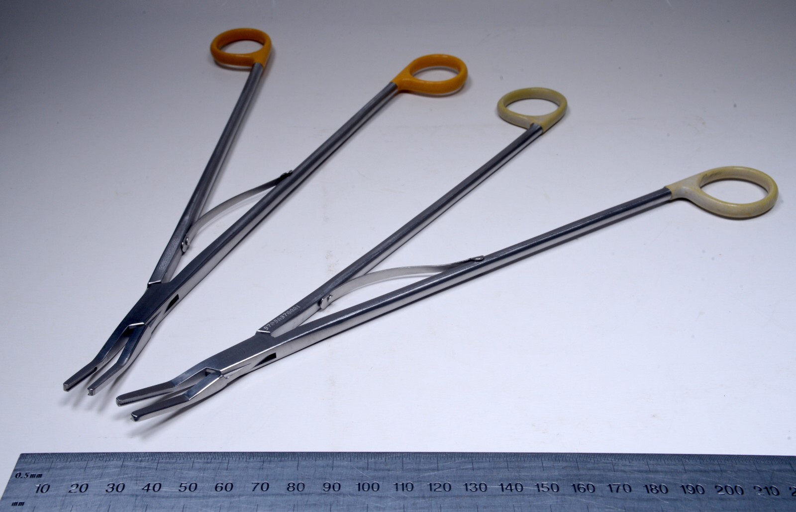 2x Ethcon Ligating Clip Applier 11″ Curved Stainless Steel Surgical