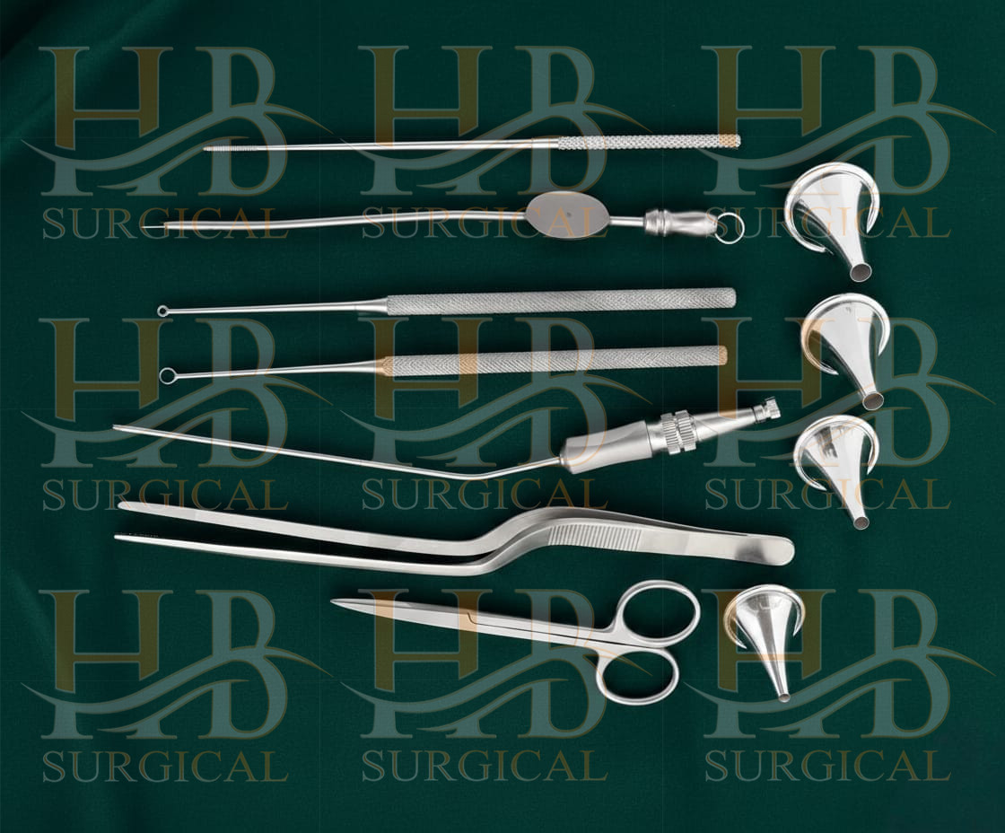 Myringotomy Instruments Set Of 11 Instruments For ENT Myringoplasty Surgical