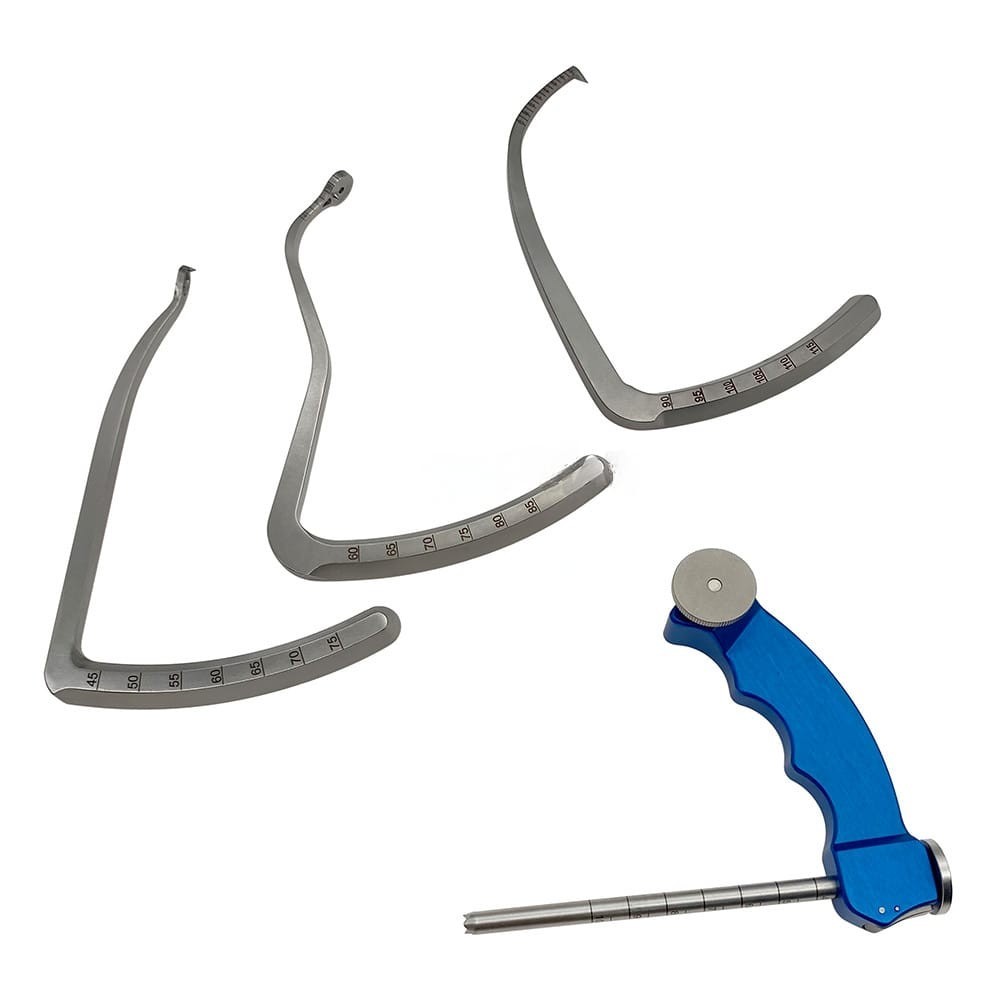 ACL /PCL C-type drill guide sight cruciate ligament localization system Tibial
