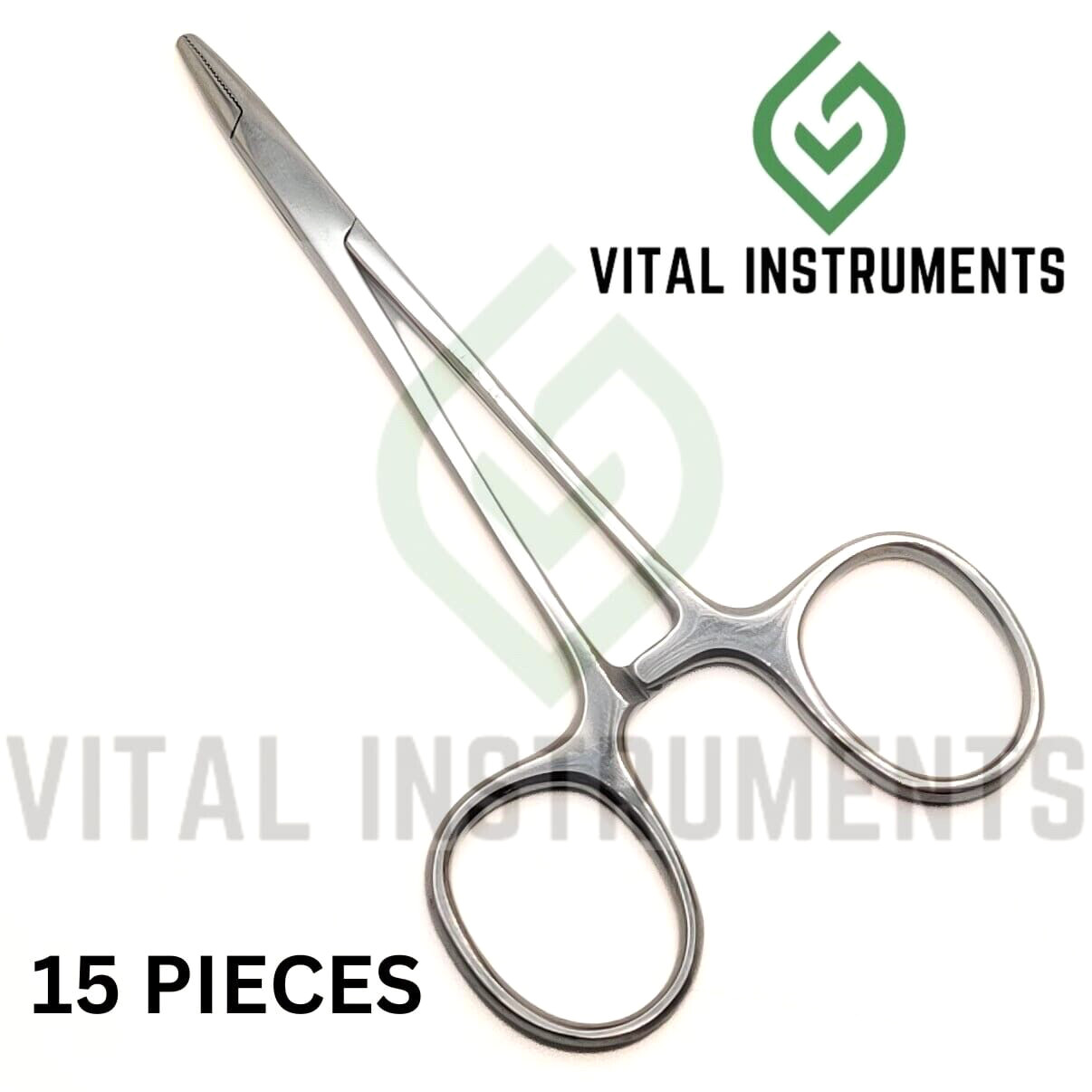 15 Pcs Derf Needle Holders 4.75″ O.R.Grade Surgical Dental Instruments Stainless