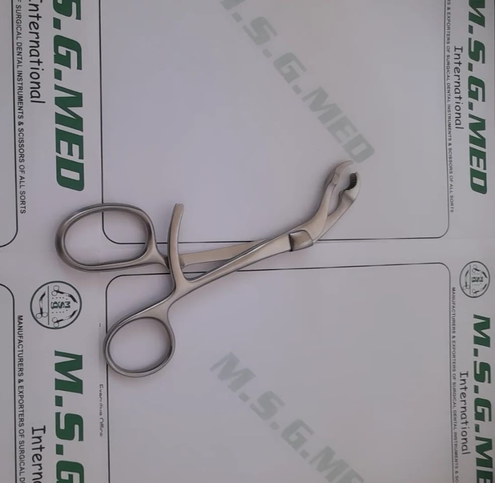 Verbrugge Bone Holding Forceps 17cm Stainless Steel Orthopedic Instrument