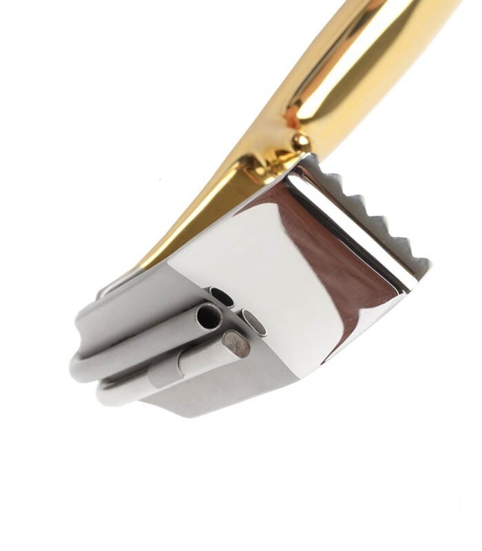 Tebbetts Style Retractor Serrated Tip with light Guide & Suction 25*120 mm 1 PC