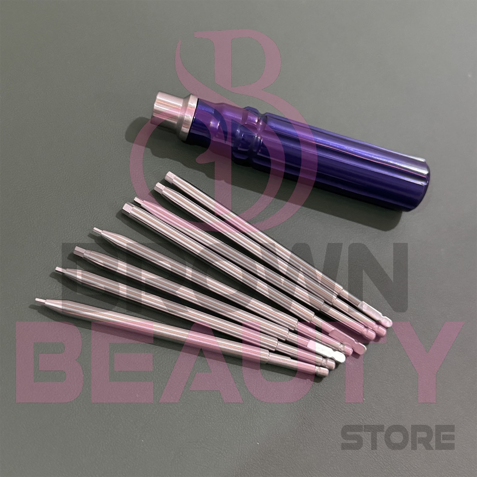 Orthopedic Bone Screwdriver Set With Quick Coupling Handle Surgical Instruments
