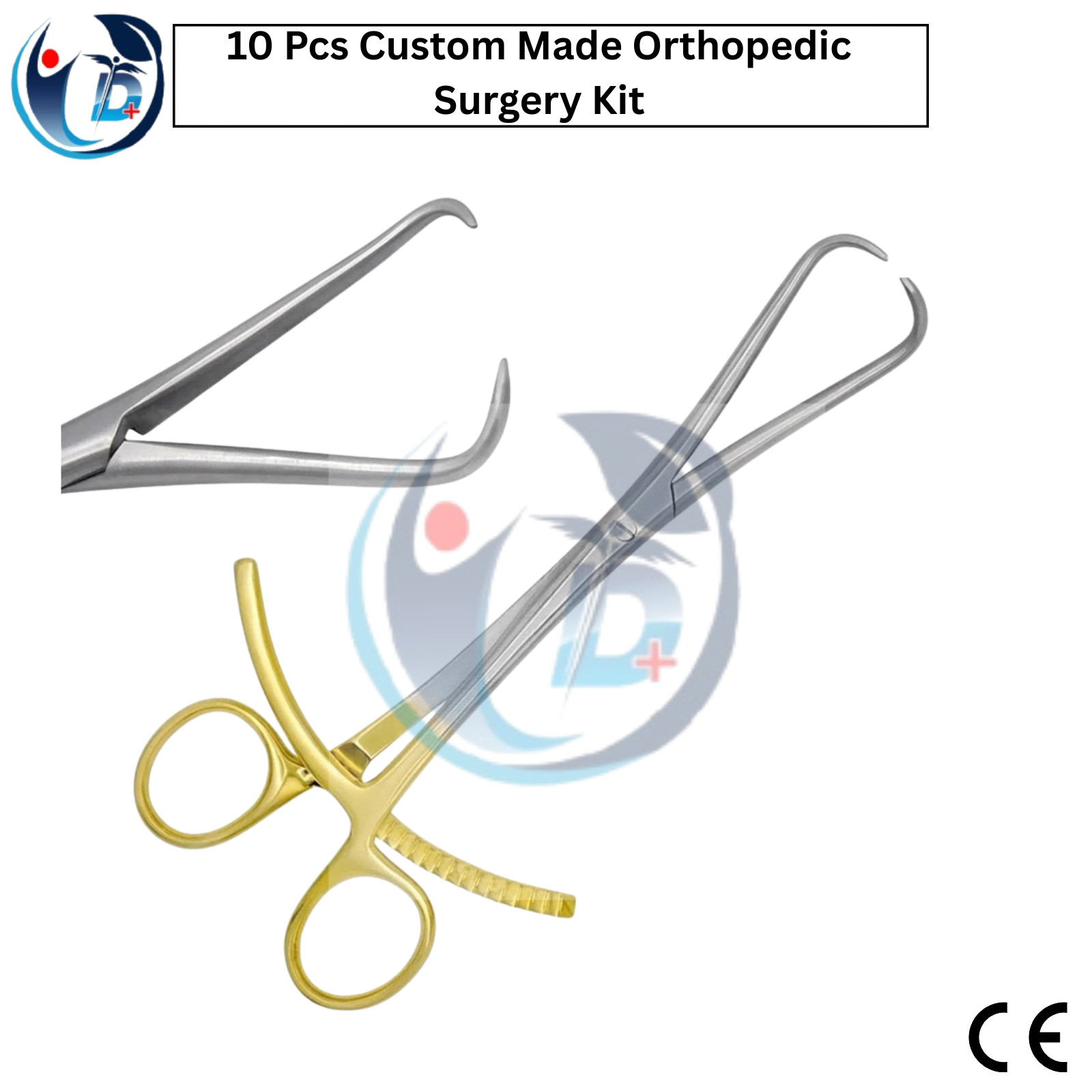 Orthopedic Surgery Custom Made Kit 10 Pcs Assorted Surgical Instruments Set