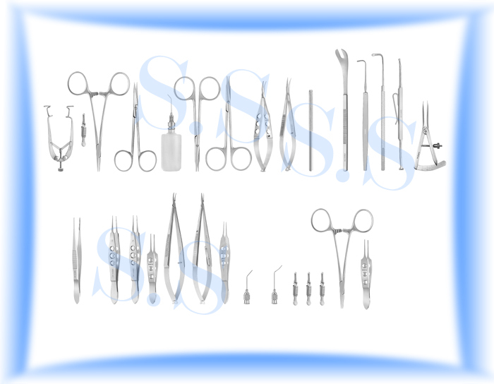 Vitreoretinal Surgery Ophthalmic Surgical Instruments