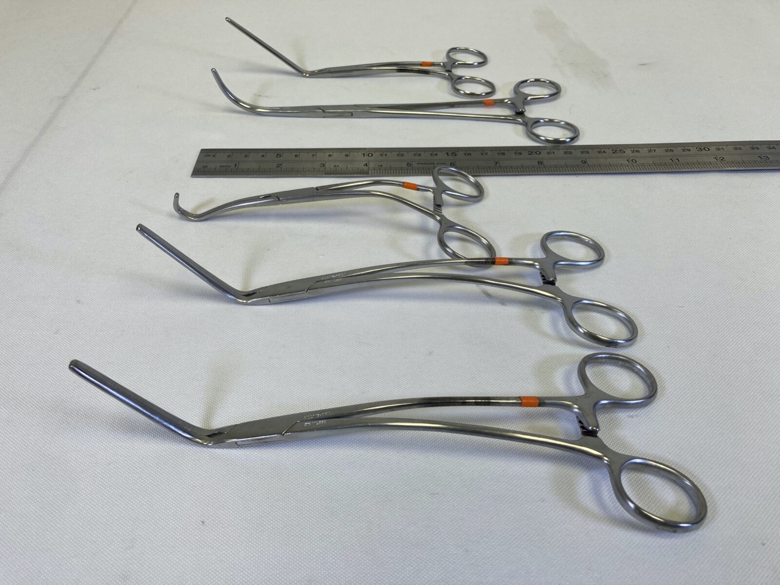 21 Piece Pilling Weck Large Vascular Instrument Set w/ Case General Surgery