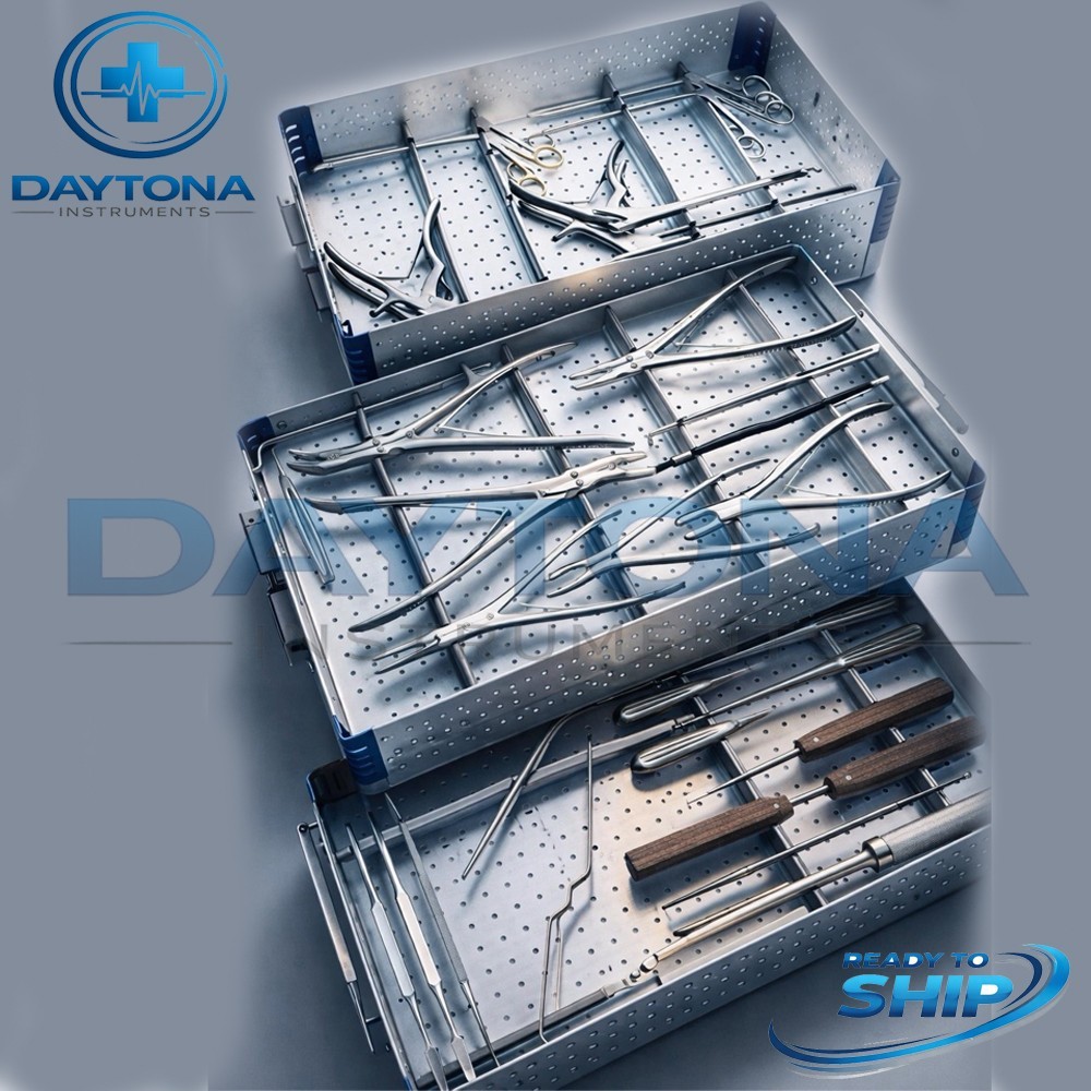 Lumbar Spine Surgery Instrument Set with Sterilize Box Orthopedic&Neurosurgical