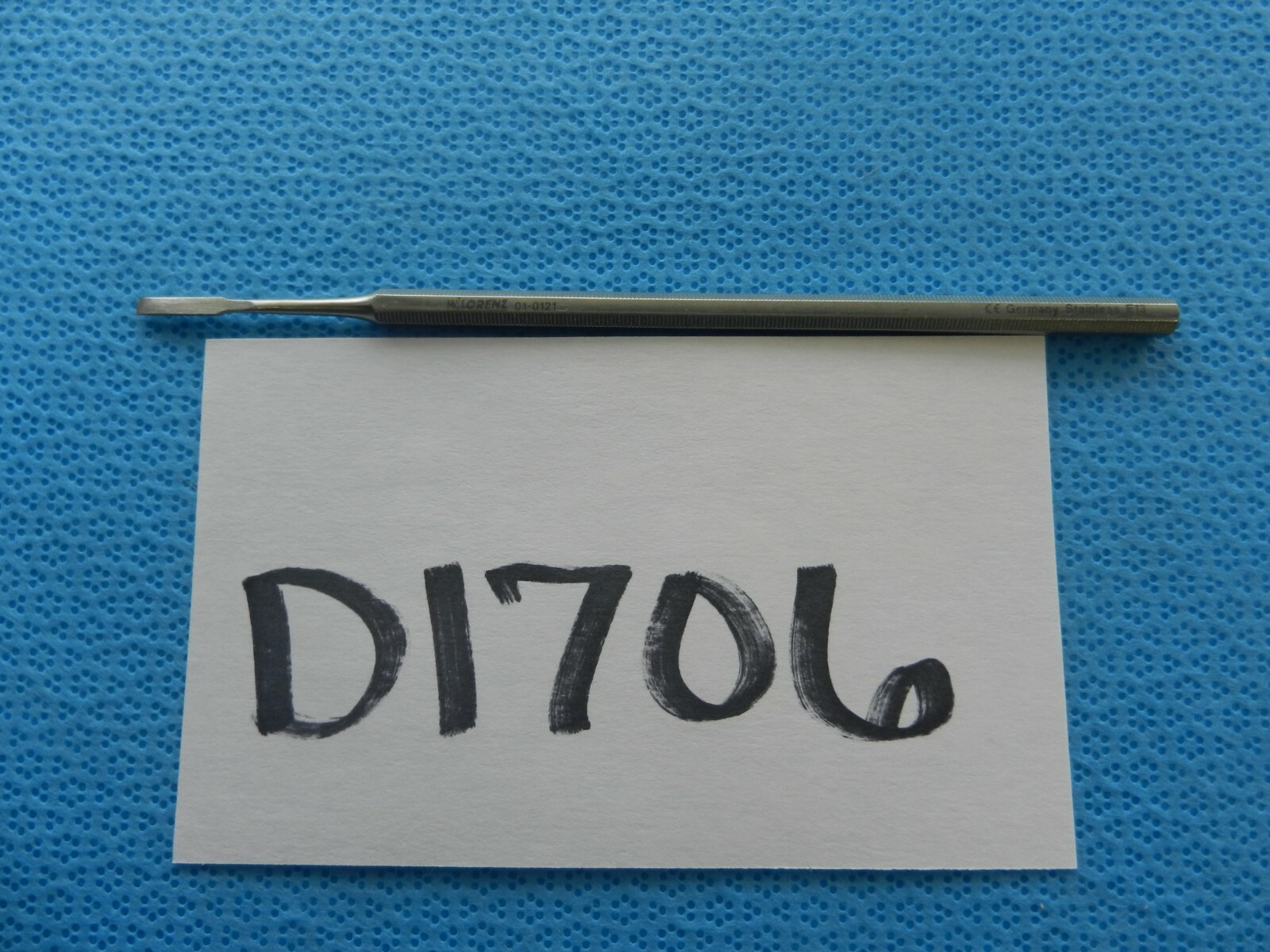 D1706 W. Lorenz Surgical Obwegeser 2.5mm Osteotome 01-0121