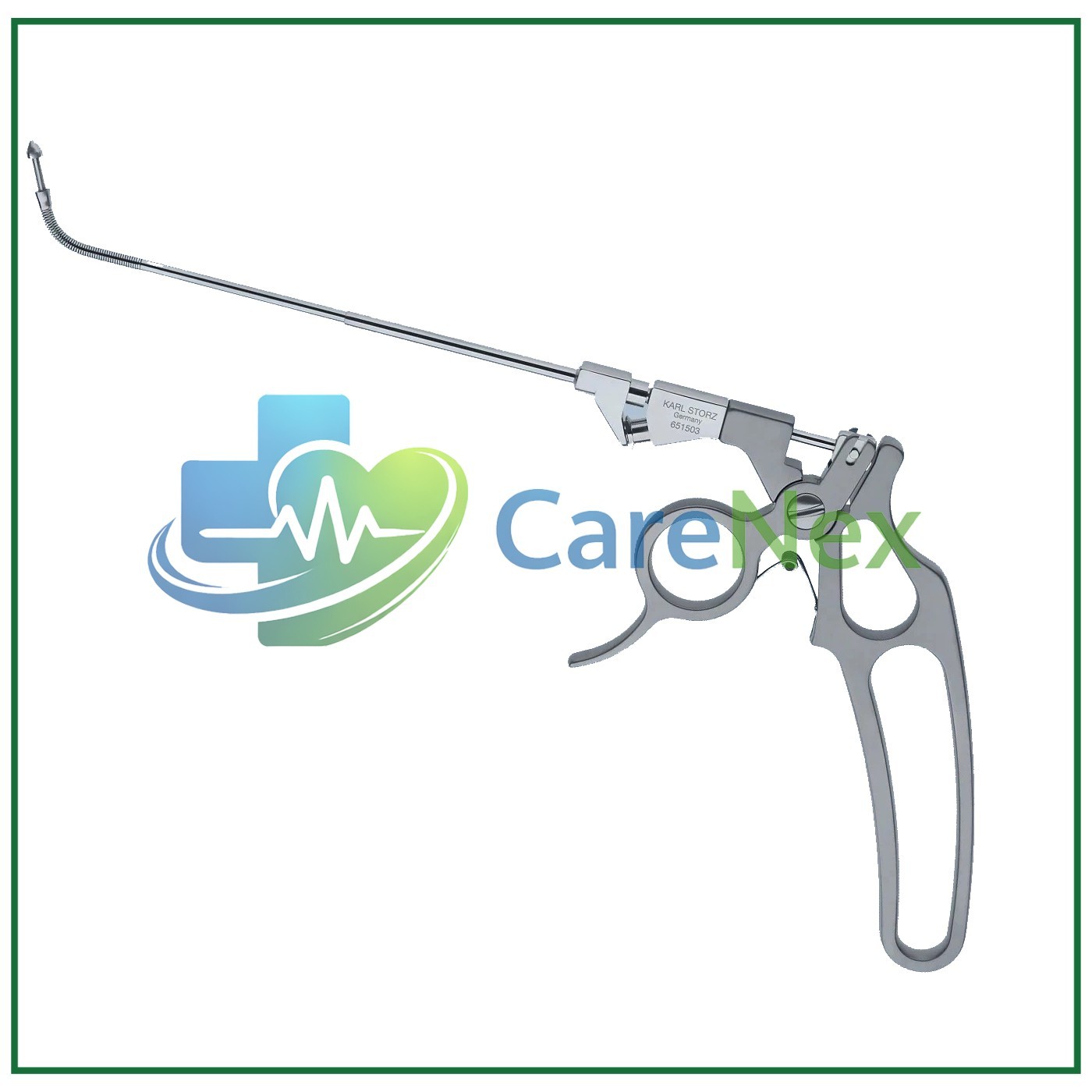 KARL STORZ 651503 HOSEMANN Frontal Sinus Nasal Recess Punch Circular Cutting 8″