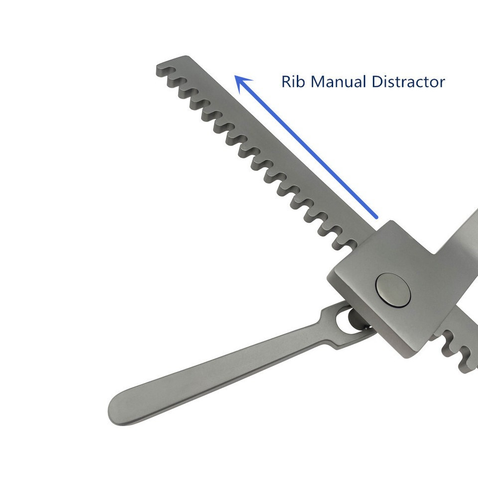 Rib Distractor Surgical Instrument Manual Orthopedic Retractor Chest Surgery