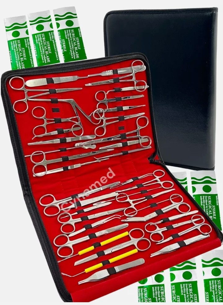 3 KITS NEW PREMIUM 157 PC MINOR SURGERY SUTURE SET SURGICAL INSTRUMENTS KITS