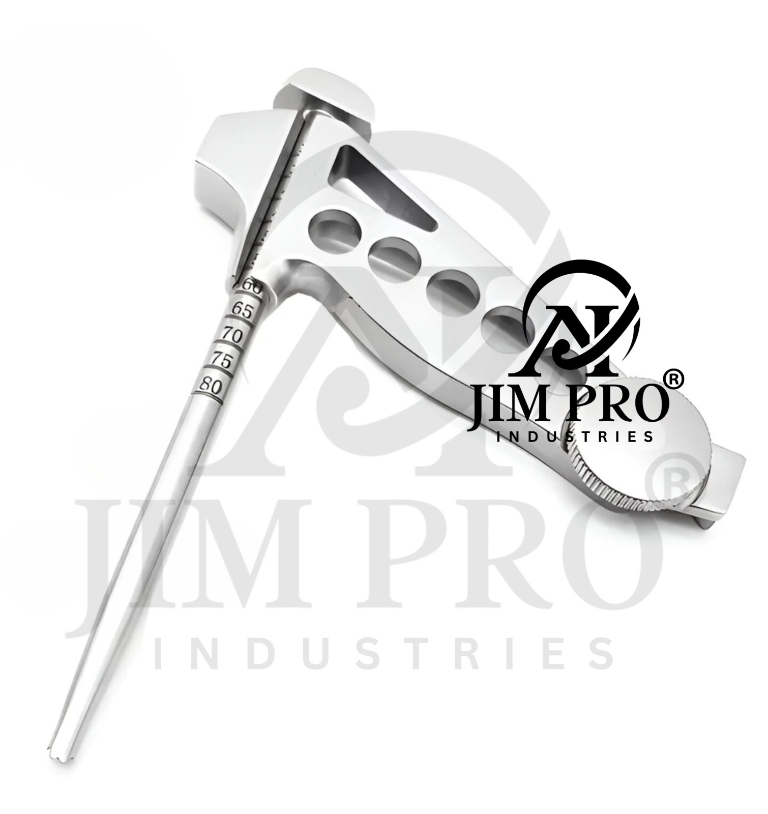 JIM PRO Orthopedic 5 Pc ACL PCL Reconstruction Drill Guide Knee Jig Set With Box